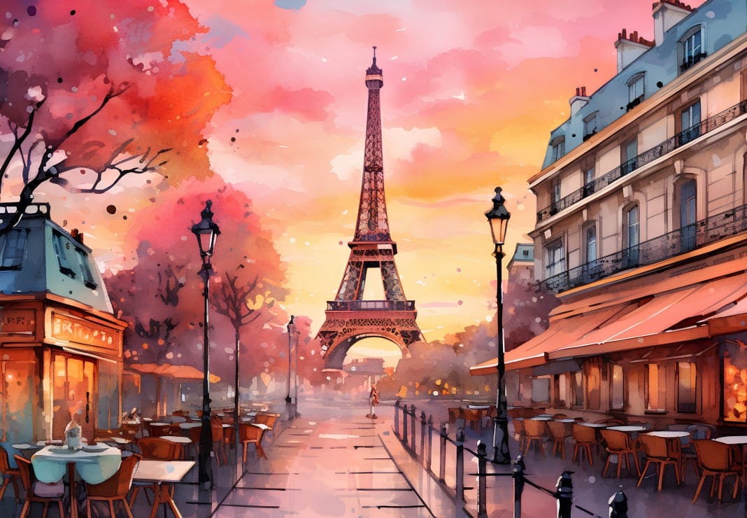 Paris et la grande dame : 1000